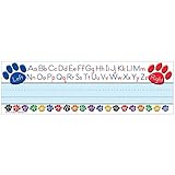 Teacher Created Resources Paw Prints Left/Right Alphabet Name Plates (4040)