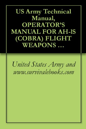 US Army Technical Manual, OPERATOR'S MANUAL FOR AH-lS (COBRA) FLIGHT WEAPONS SIMULATOR, TM 55-6930-213-10, 1987