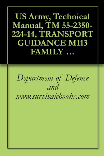 US Army, Technical Manual, TM 55-2350-224-14, TRANSPORT GUIDANCE M113 FAMILY OF VEHICLES, (M113A2, M113A3, M10 M125A2, M548A1, M577A2, M667, M730A2, M741A1, ... EM 0064, EM 0076, EM 0078, A EM 0093),