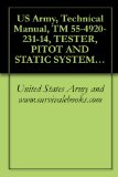 US Army, Technical Manual, TM 55-4920-231-14, TESTER, PITOT AND STATIC SYSTEMS, PART NO. REIC 340000, (NSN 4920-00-475-7161),