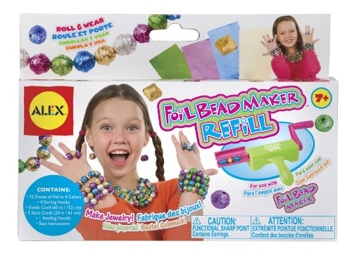Alex Toys Do-It-Yourself Wear Foil Bead Maker Refill