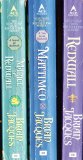 Redwall Series -- 3 Book Lot "Vol. 1/Redwall" ~ "Vol. 3/ Mattimeo" ~ "Vol.4/ Mariel of Redwall" (Paperback) (Redwall, Vol. 1, 3, 4)