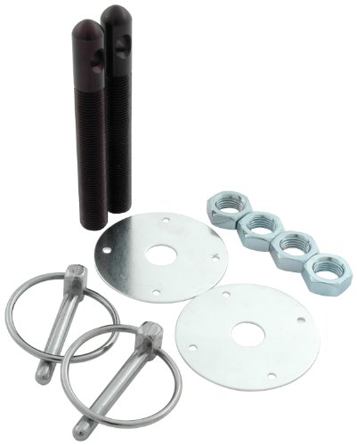 Allstar Performance Black 1/2" Aluminum Hood Pin Kit (ALL18504)