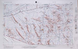 Ajo, Arizona (Western United States 1:250,000, V502P)