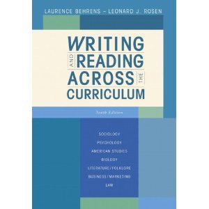 Writing &Reading Across the Curriculum