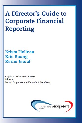 A Director's Guide to Corporate Financial Reporting