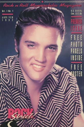 Rockstreet (January / February 1992) Chrissy Steele; Richie Sambora; Van Halen; Madonna; Chuck Berry; Bob Dylan; Vanessa Williams; Stephanie Grimaldi; Bruce Springsteen; Elvis; Freddy Mercury; Plus 1 Poster, 2 Photo Panels, 10 Trading Cards (Vol. 1, No. 1