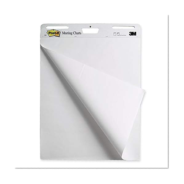 Post-it Bloc de 30 feuilles autoadhésives blanches (Meeting Chart)