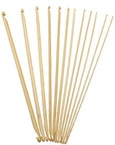 14 CroKnit Double-Ended Crochet Hook Collection - 12 pc CroHook Set C-N/P by StitchBerry