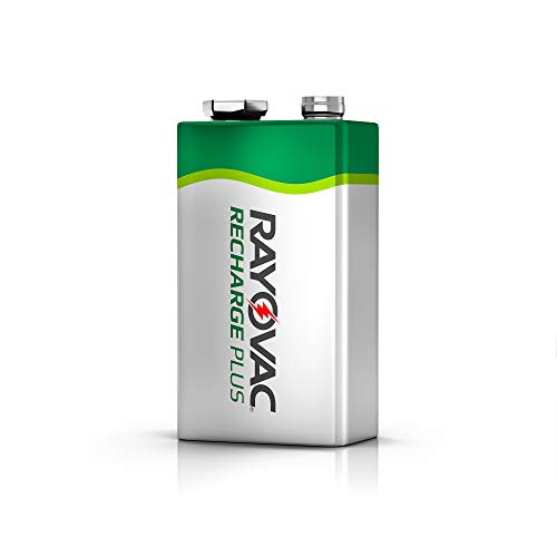 RAYOVAC PL1604-1 GENB Ready-to-Use Rechargeable NiMH Batteries (9V; 200mAh, Single)