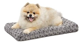 MidWest Homes for Pets Deluxe Dog Beds | Super Plush Dog & Cat Beds Ideal for Dog Crates | Machine Wash & Dryer Friendly, 1-Year Warranty