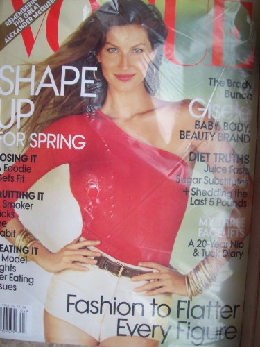 Vogue Magazine (April, 2010) Gisele Bundchen Cover