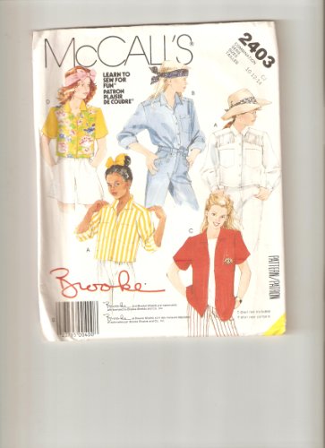 McCall's pattern 2403 (Size CJ / 10,12,14)
