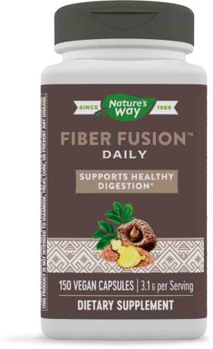 Nature's Way Fiber Fusion Daily, 3.1 g per serving, 150 VCaps