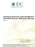 Worldwide Enterprise Asset Management 2010-2014 Forecast: Preliminary Forecast