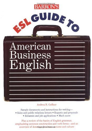 Barron's ESL Guide to American Business English