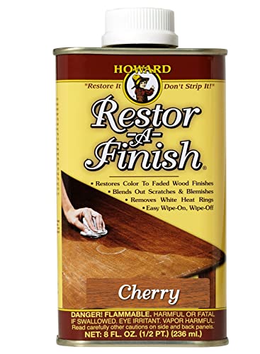 HOWARD RF9008 RF008 Restor-A-Finish 16oz, 8 oz, Cherry, 8 Fluid Ounces