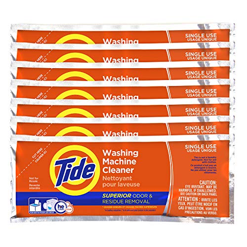 Book Cover Tide Washing Machine Cleaner, 7-Count Single Use