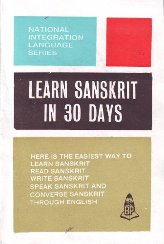 Learn Sanskrit in 30 Days through English