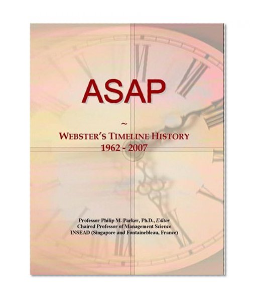 ASAP: Webster's Timeline History, 1962 - 2007