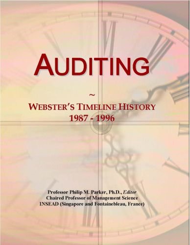 Auditing: Webster's Timeline History, 1987 - 1996