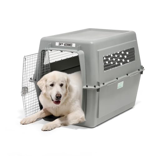 Beeztees "Skykennel 7 Iata" Transport Carrier, 41 x 57 kg, Grey