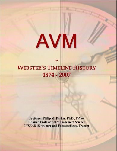 AVM: Webster's Timeline History, 1874 - 2007