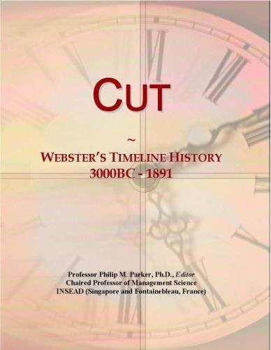 Cut: Webster's Timeline History, 3000BC - 1891