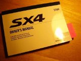 2009 Suzuki SX4 SX 4 Owners Manual