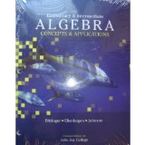 Elementary and Intermediate Algebra Concept and Application (Custom Edition for John Jay College) Taken from:Elementary & Intermediate Algebra Concept and Application, Fifth Edition, (2 Test Prep VIDEO CD's)