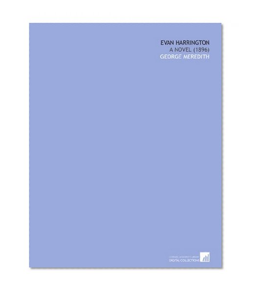 Evan Harrington: A Novel (1896)