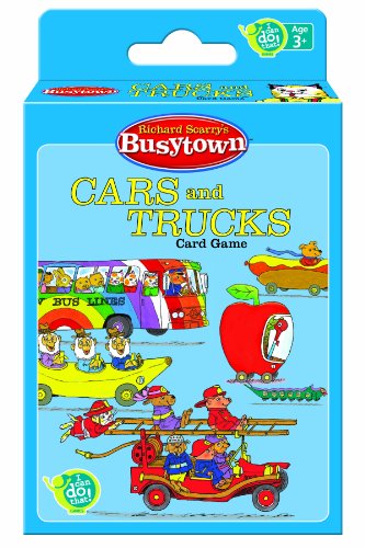 Book Cover Wonder Forge Richard Scarry's Cars and Trucks Game