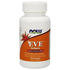 Now Supplements, EveTM Women's Multivitamin with Cranberry, Alpha Lipoic Acid and CoQ10, Plus Superfruits - Pomegranate, Acai & Mangosteen, Iron-Free, 90 Softgels