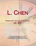 L. Chen: Webster's Timeline History, 800 - 2007