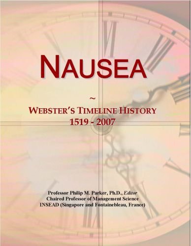 Nausea: Webster's Timeline History, 1519 - 2007