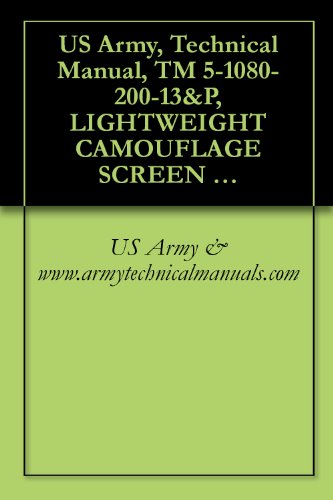 US Army, Technical Manual, TM 5-1080-200-13&P, LIGHTWEIGHT CAMOUFLAGE SCREEN SYSTEMS AND SUPPORT SYSTEMS