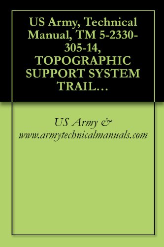 US Army, Technical Manual, TM 5-2330-305-14, TOPOGRAPHIC SUPPORT SYSTEM TRAILER (ADCO (NSN 2330-01-076-4797)