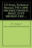 US Army, Technical Manual, TM 5-2090-200-12&P, CRADLE, BOAT, 27-FT BRIDGE ERECTION BO (NSN 2090-00-348-8138)