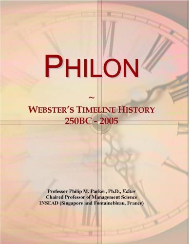 Philon: Webster's Timeline History, 250BC - 2005