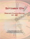 September 12th: Webster's Timeline History, 413 - 2007