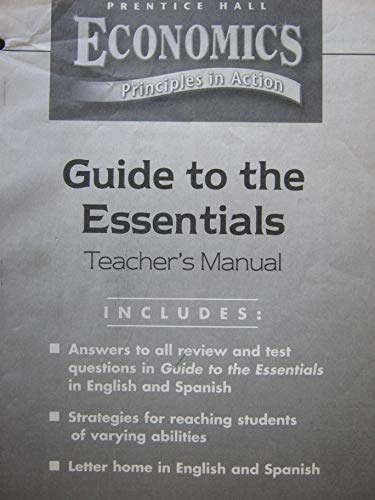 economics principles in action guide to essentials tm