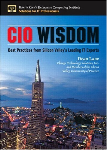 CIO Wisdom: Best Practices from Silicon Valley: 1st (First) Edition