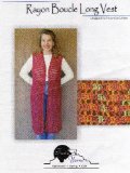 Rayon Boucle Long Vest Crochet Pattern