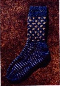 Rain Clouds Socks Knitting Pattern (#30004)