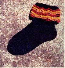 Carmen Miranda Ankle Socks Knitting Pattern (#30022)