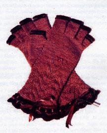 Breakfast at Cafe du Monde Gloves Knitting Pattern (#50010)