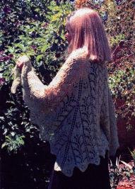 Butterfly Garden Shawl Knitting Pattern (#40008)