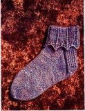 Lace Cuff Anklets Knitting Pattern (#30002)
