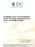 SolarEdge Private Vendor Watchlist Profile: Providing a Next-Generation Power Harvesting Solution