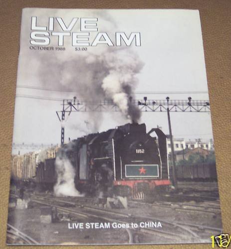 Live Steam Magazine October 1988 (Volume 22, Number 10)